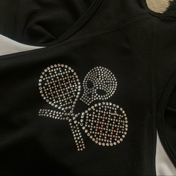 DTL Sportswear Skull & Racket Rhinestone Tennis Tops - Picture 8 of 10
